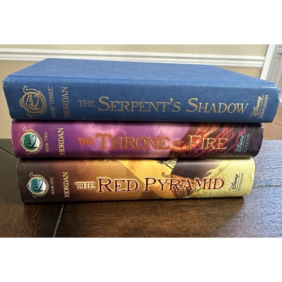 Other - Kane Chronicles Books 1-3 Hard Cover by‎ Rick Riordan Complete Set